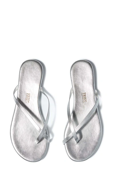 Shop Tkees Riley Metallic Flip Flop In Fairylust