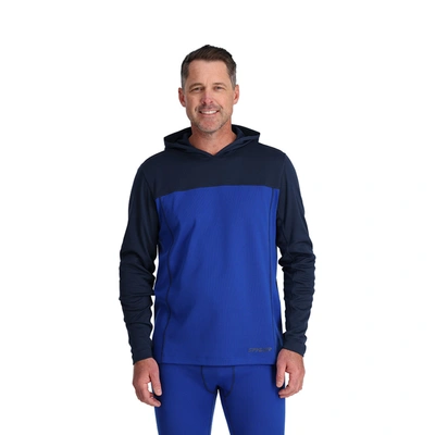 Shop Spyder Mens Charger Hoodie - Electric Blue