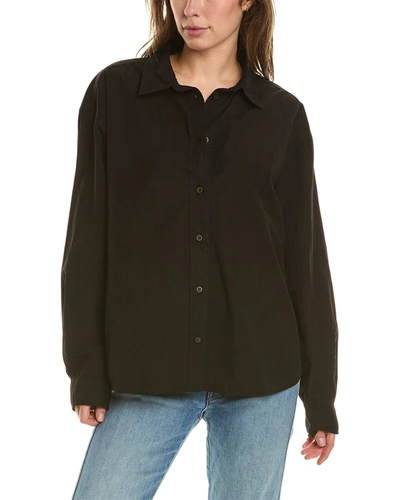 Shop Cotton Citizen Santorini Shirt In Black