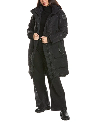 Shop Canada Goose Byward Parka In Black