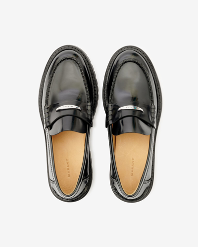 Shop Isabel Marant Frezzah Loafers In Black