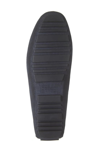 Nordstrom Brody Driving Penny Loafer In Navy Suede