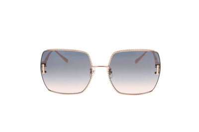 Shop Chopard Eyewear Square Frame Sunglasses In Pink