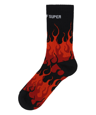 Shop Vision Of Super Socks In Black