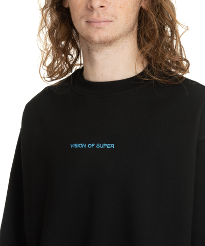 Vision Of Super Buttlefly Sweatshirt In Black