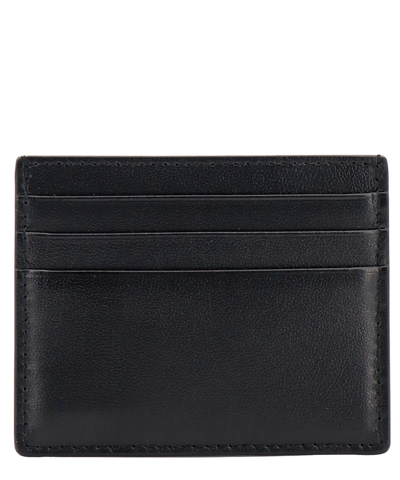 Shop Valentino Credit Card Holder In Black