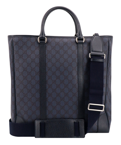 Shop Gucci Ophidia Handbag In Blue