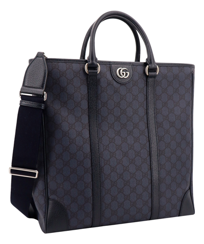 Shop Gucci Ophidia Handbag In Blue