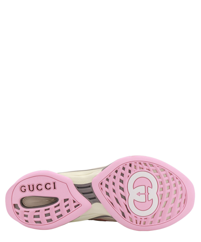 Shop Gucci Run Sneakers In Multicolor