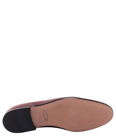 Shop Tod's Loafers In Brown