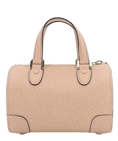 Shop Valextra Babila Micro Handbag In Beige