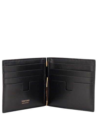 Shop Tom Ford Credit Card Holder In Black