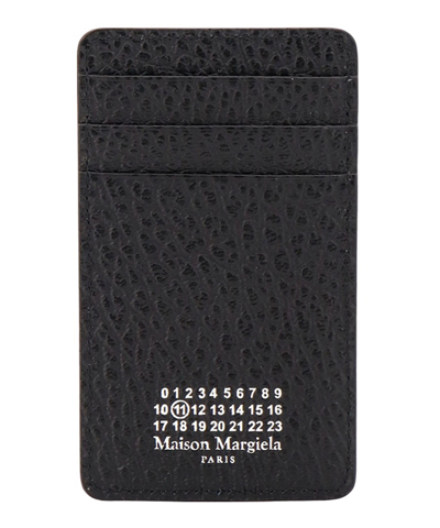 Shop Maison Margiela Credit Card Holder In Black