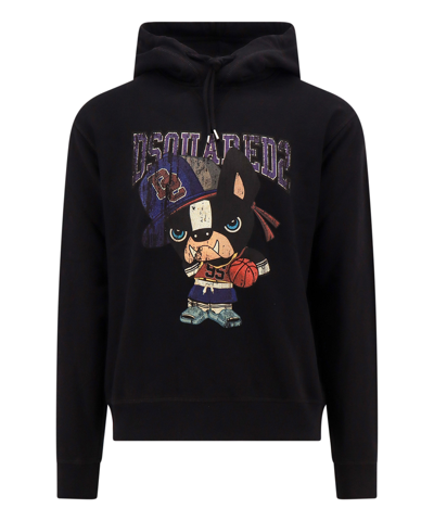 Shop Dsquared2 Hoodie In Black