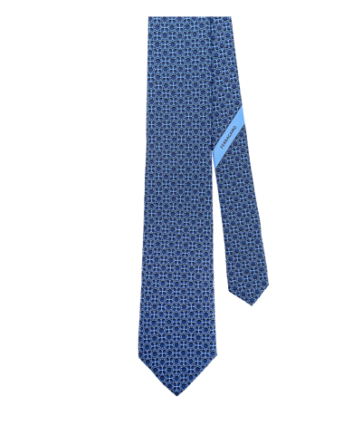Shop Ferragamo Tie In Blue