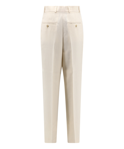 Shop Totême Trousers In White
