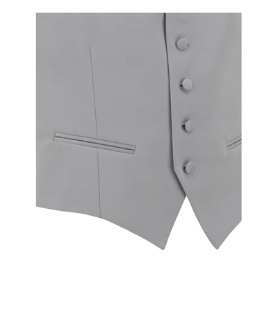Shop Gi Capri Waistcoat In Grey