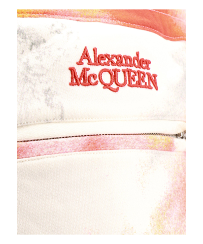 Shop Alexander Mcqueen Shorts In White