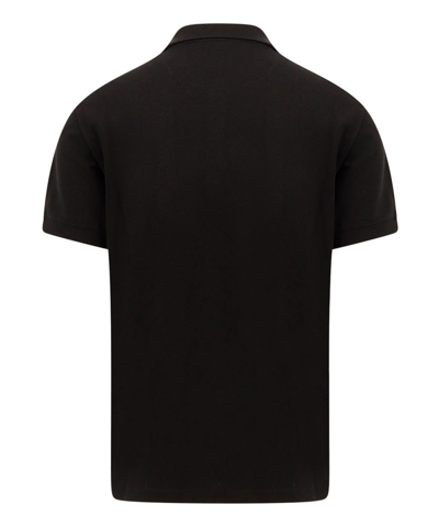 Shop Alexander Mcqueen Polo Shirt In Black
