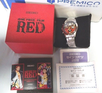 Pre-owned Seiko One Piece Film Red Collaboration Watch 2000 Limited Edition Japan