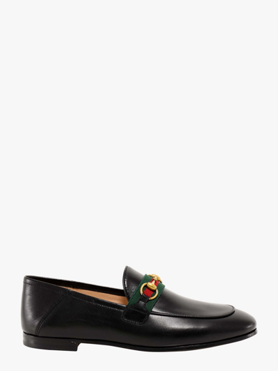 Shop Gucci Woman Loafer Woman Black Loafers