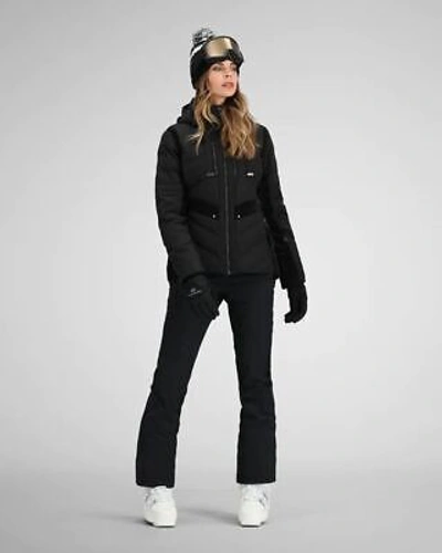 Pre-owned Obermeyer Devon Down Jacket Women's Winter Jacket, Black Diamond, W6