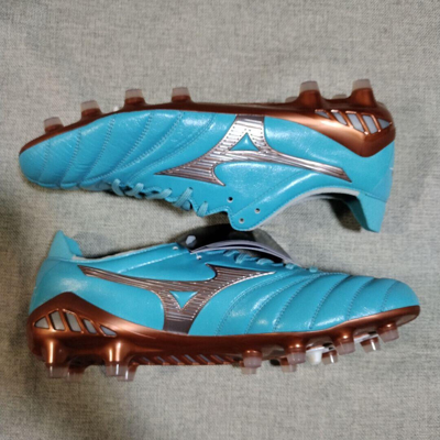 Pre-owned Mizuno Morelia Neo 3 Japan Football Soccer Cleats Shoes Boots P1ga238025 Us8.5 In Blue