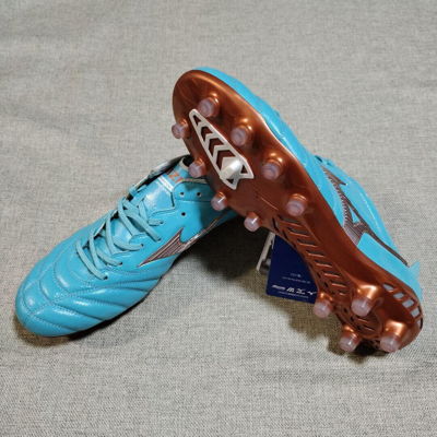 Pre-owned Mizuno Morelia Neo 3 Japan Football Soccer Cleats Shoes Boots P1ga238025 Us8.5 In Blue