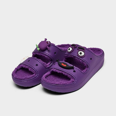 Pre-owned Crocs Mcdonald's X  Grimace Cozzzy Sandal In Purple