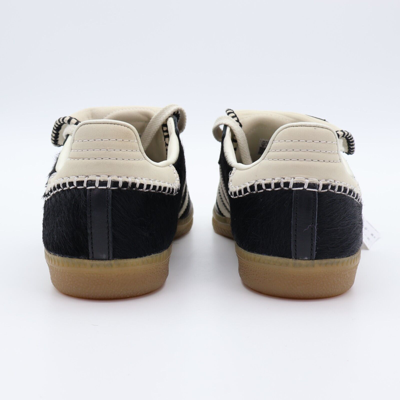 adidas gazelle silver green womens Adidas Samba Pony Tonal Wales Bonner Core Black
