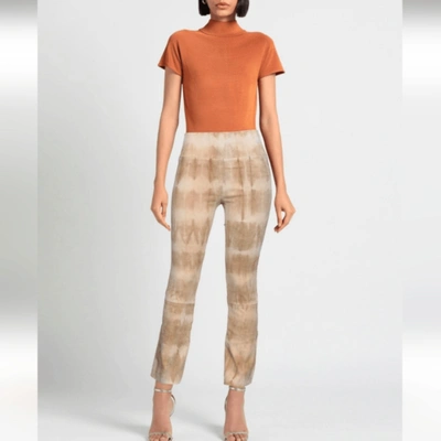 Pre-owned Sprwmn Leather Ankle Pants S In Multicolor