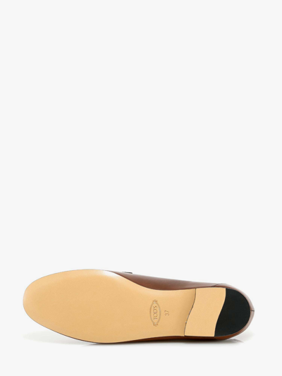 Shop Tod's Woman Loafer Woman Brown Loafers