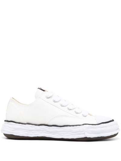 Shop Miharayasuhiro Peterson23 High-top Sneakers In White