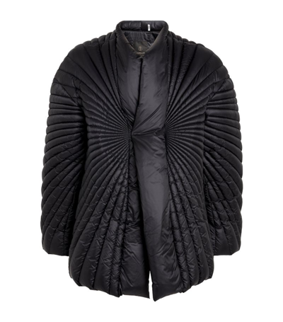 Shop Rick Owens X Moncler Padded Radiance Flight Jacket In Black
