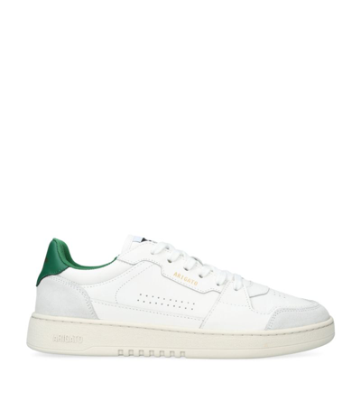 Shop Axel Arigato Leather Dice Lo Sneakers In Green