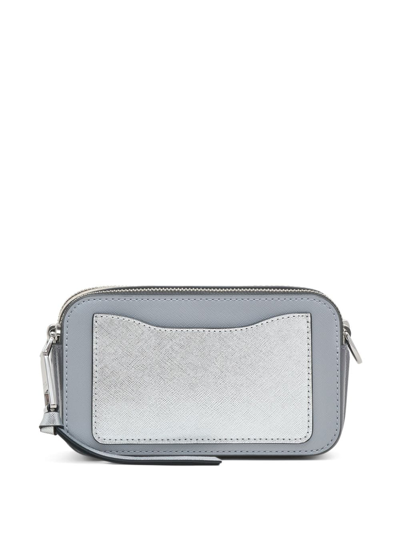 Shop Marc Jacobs The Snapshot Crossbody Bag In Grey