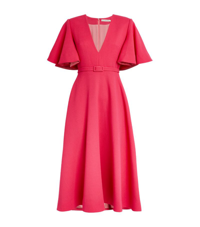 Shop Mary Katrantzou Marie Midi Dress In Pink