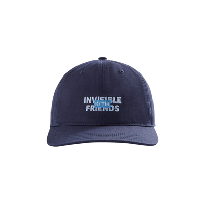 Pre-owned Kith X Invisible Friends Cap 'blue'