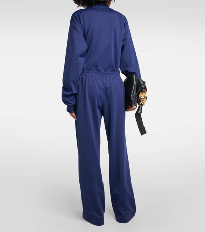 Shop Jw Anderson Bootcut Track Pants In Blue