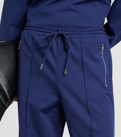 Jw Anderson Bootcut Track Pants In Blue