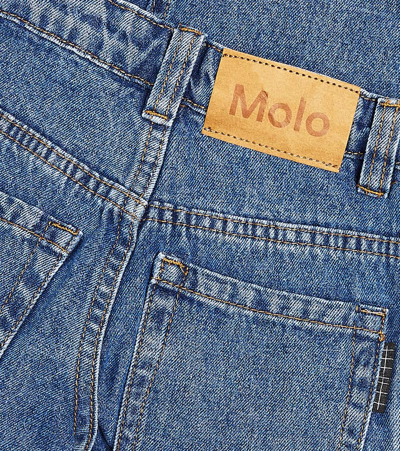 Shop Molo Straight Jeans In Blue