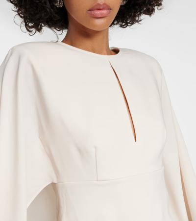 Shop Roland Mouret Draped Blouse In White