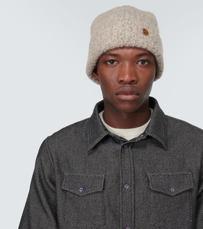 God's True Cashmere Ribbed-knit Cashmere Beanie In Multicoloured