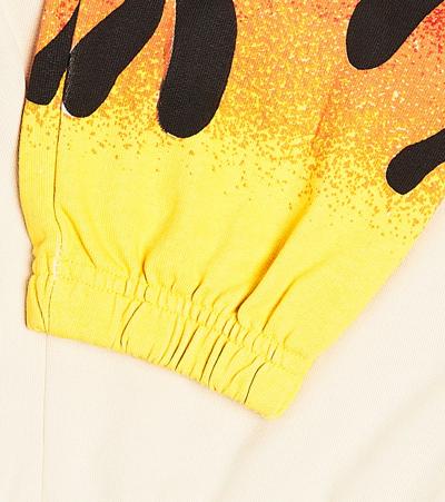 Molo Adan Printed Cotton Sweatpants In Multicoloured