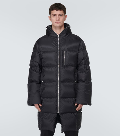 Shop Moncler Genius X Rick Owens Gimp Down Coat In Black