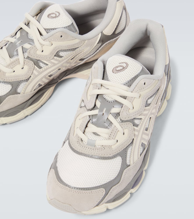 Shop Asics Gel-nyc Sneakers In Grey