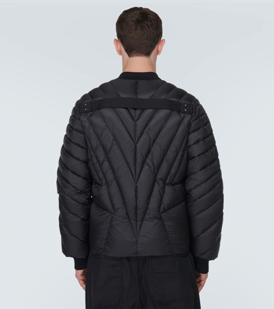 Shop Moncler Genius X Rick Owens Radiance Bomber Jacket In Black