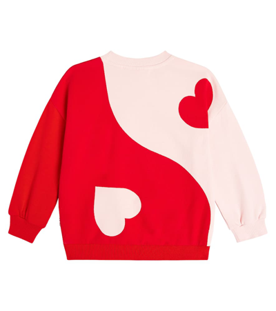Shop Molo Yin Yang Maxi Printed Cotton Sweatshirt In Multicoloured
