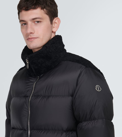 Shop Moncler Genius X Rick Owens Cyclopic Down Jacket In Black