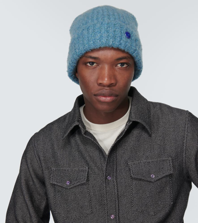 God's True Cashmere Ribbed-knit Cashmere Beanie In Multicoloured